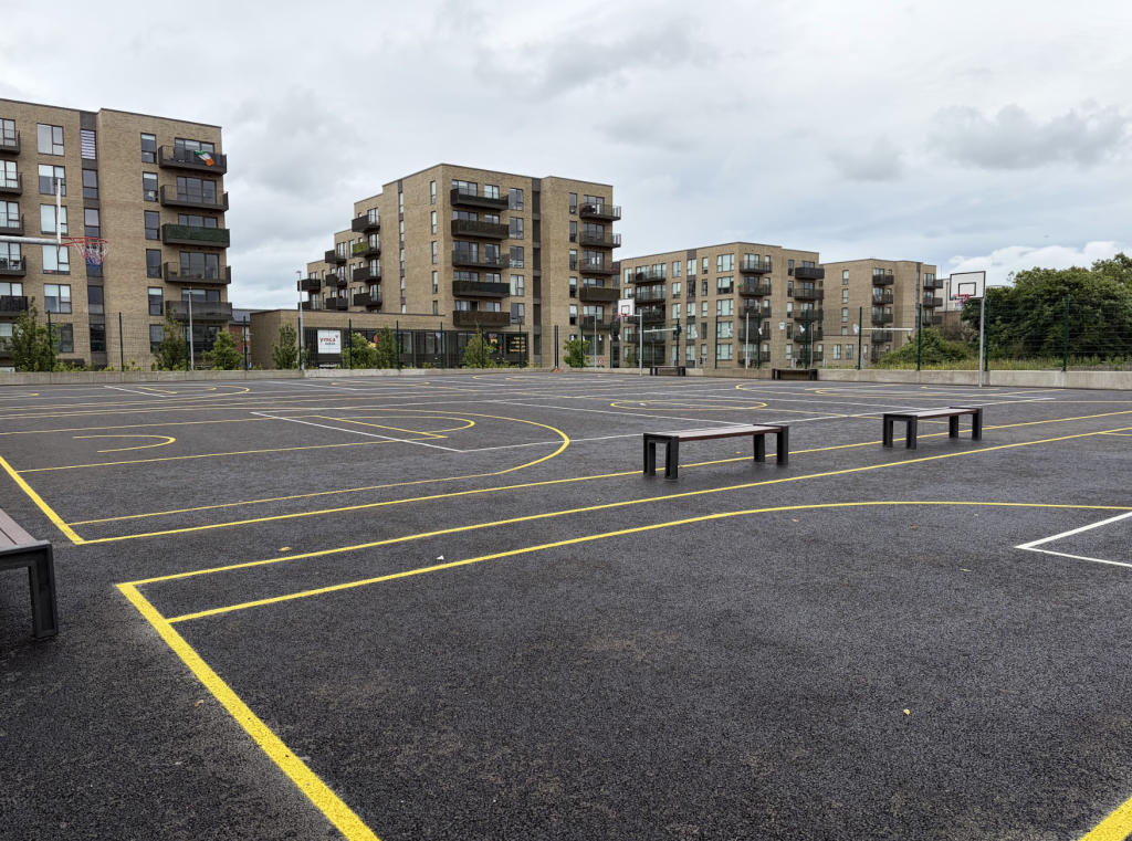 Outdoor Basketball Court