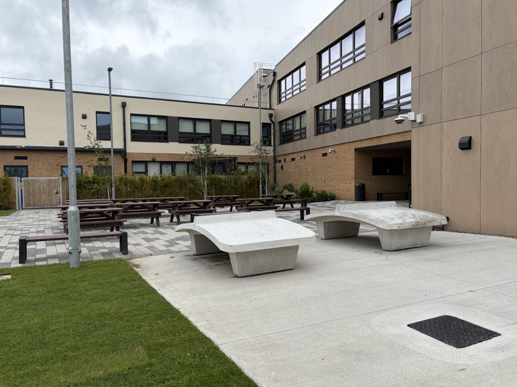 Outdoor football tables